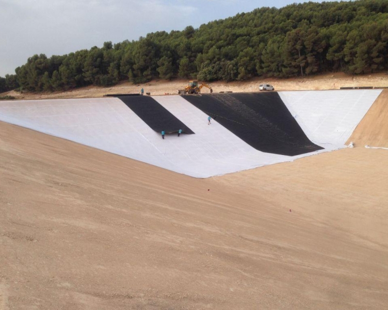 Balsa para regadío, Hellín (Albacete)